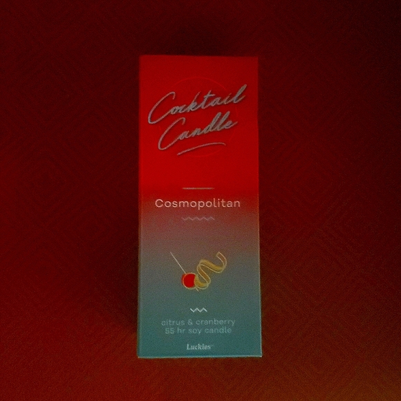 💥BUY 5 GET 3 FREE  Luckies of London Cosmopolitan,Cocktail Candle,Pink/Blue - Picture 8 of 9